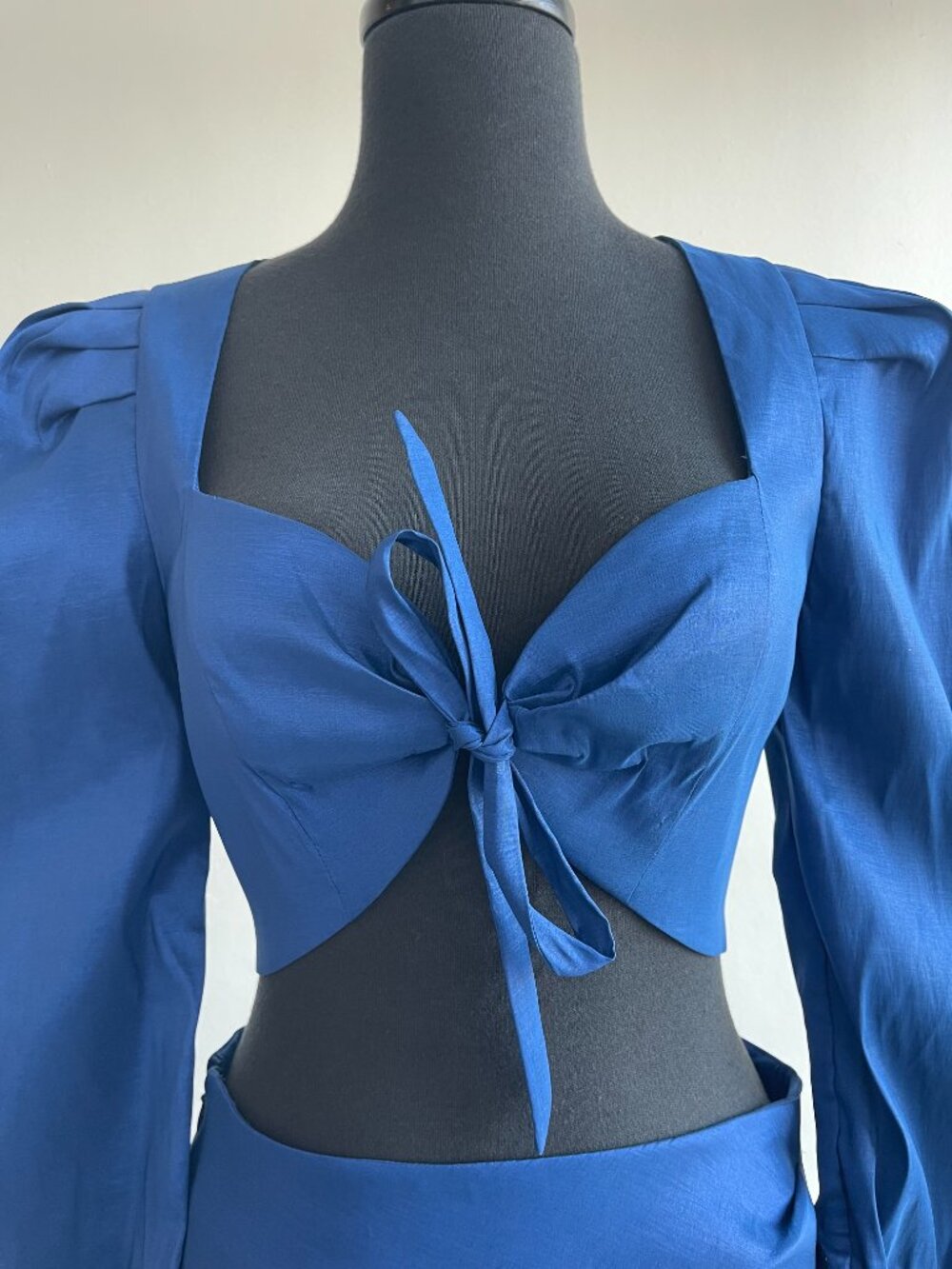 LPA Cleo Blouse Electric Blue - Picture 4 of 5